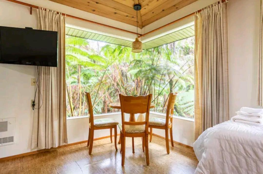 Ferienwohnung Kilauea Iki- Hale Kumu La'Au Volcano Exterior foto